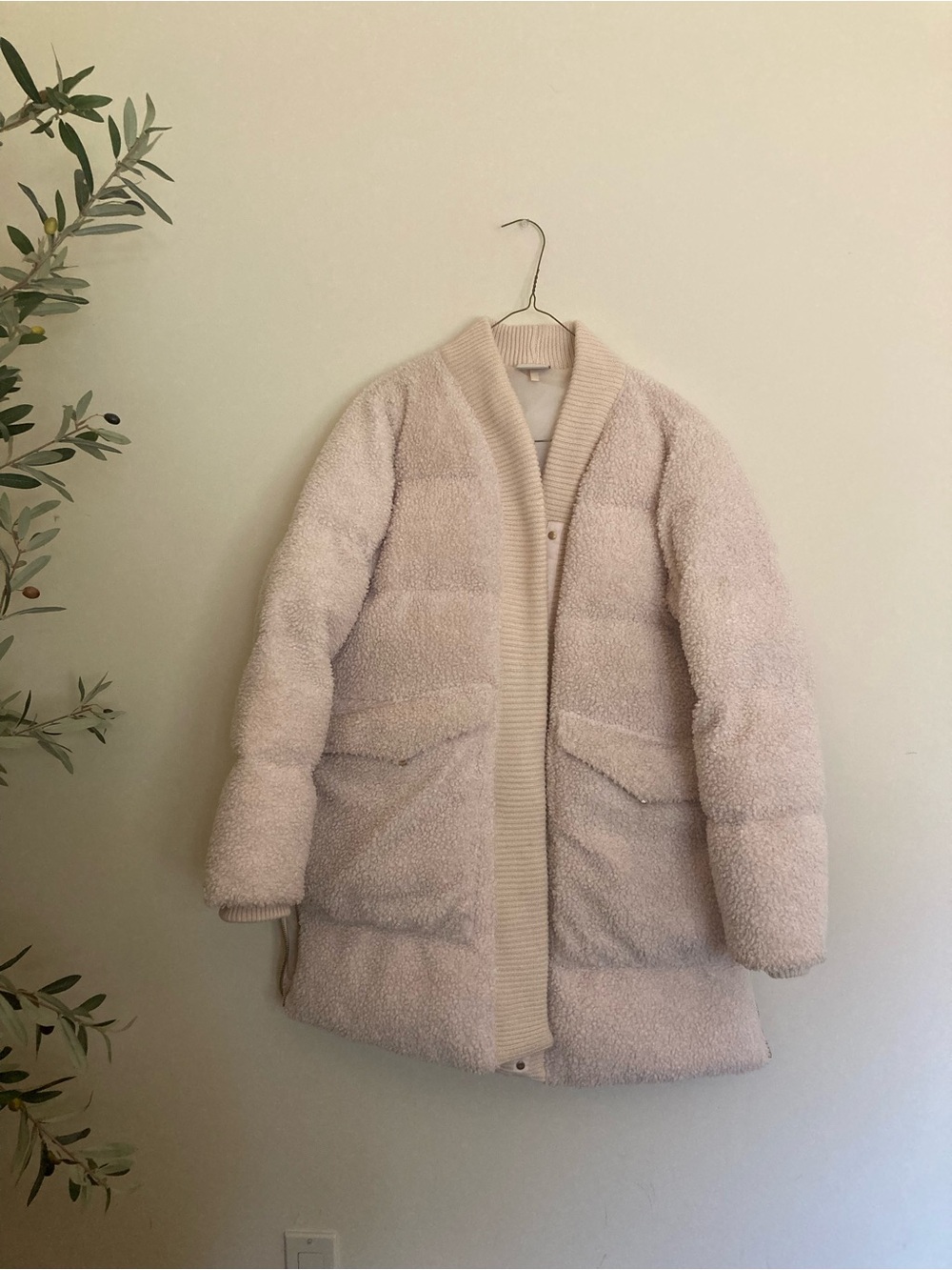 Varley  Wynn Sherpa Puffer Coat